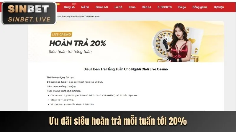 Tiền thưởng chào mừng detbet